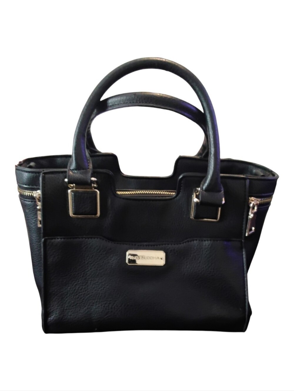 NWOT* VTG- Big Buddha Zipper Satchel